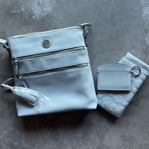 Anne Klein Bag W/ Sunglass Case & Card Holder